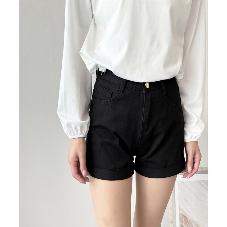 デニム風ショートパンツ レディース 韓国 | Dewlily | 詳細画像10 