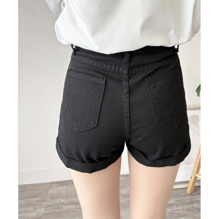 デニム風ショートパンツ レディース 韓国 | Dewlily | 詳細画像11 