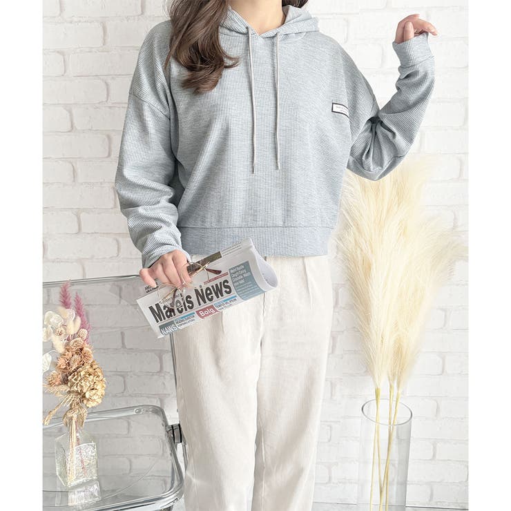 フード付きプルオーバー 韓国 ファッション | Dewlily | 詳細画像10 