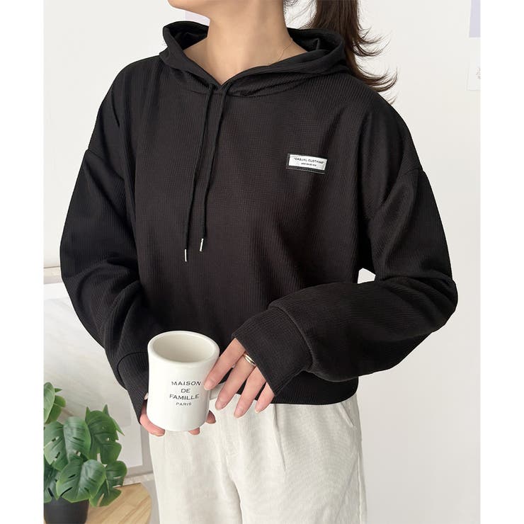 フード付きプルオーバー 韓国 ファッション | Dewlily | 詳細画像19 