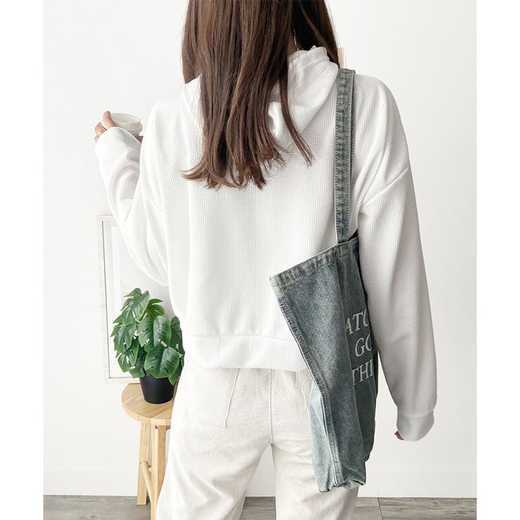 フード付きプルオーバー 韓国 ファッション | Dewlily | 詳細画像24 