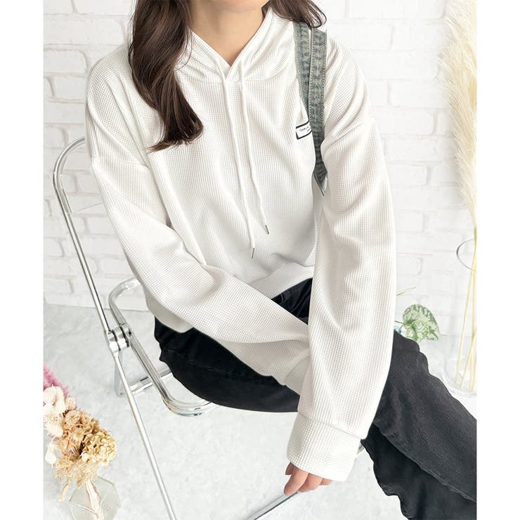 フード付きプルオーバー 韓国 ファッション | Dewlily | 詳細画像28 