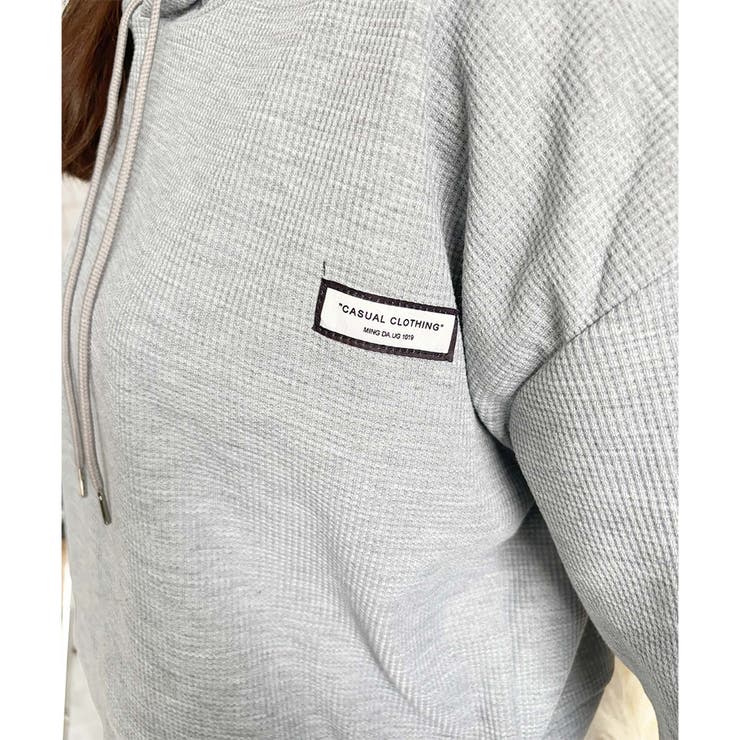 フード付きプルオーバー 韓国 ファッション | Dewlily | 詳細画像32 