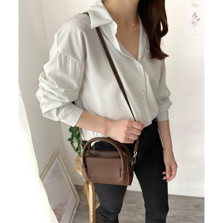 エアリーオーバーシャツ シャツ ラフ | Dewlily | 詳細画像4 