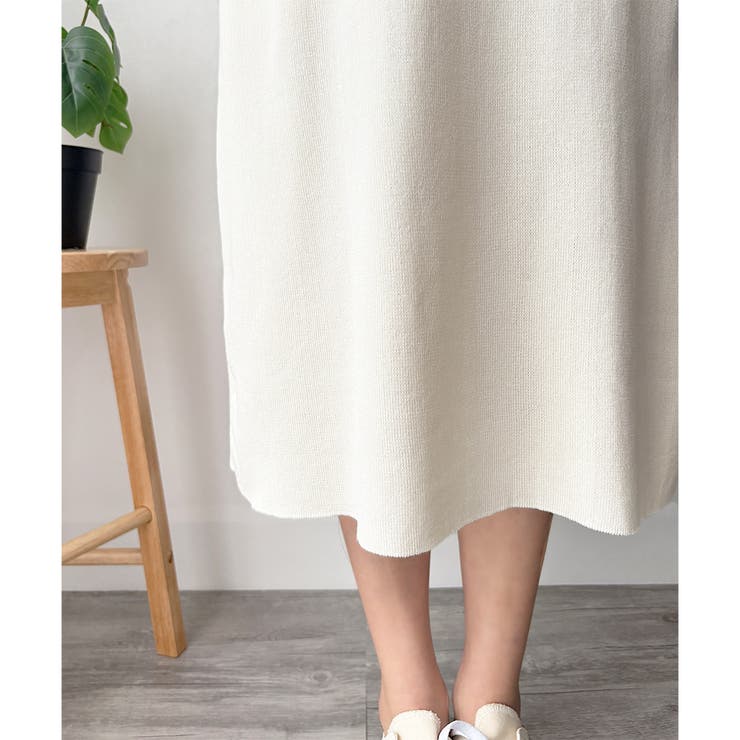 ニットストレートワンピース ワンピース ニット | Dewlily | 詳細画像29 