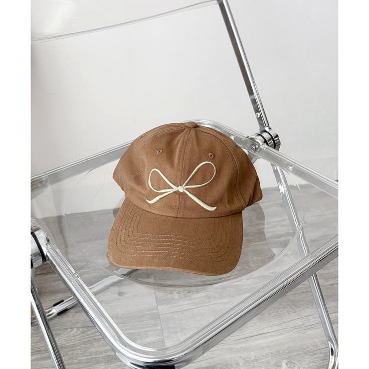 リボン刺繍キャップ レディース ベースボールキャップ | Dewlily | 詳細画像17 