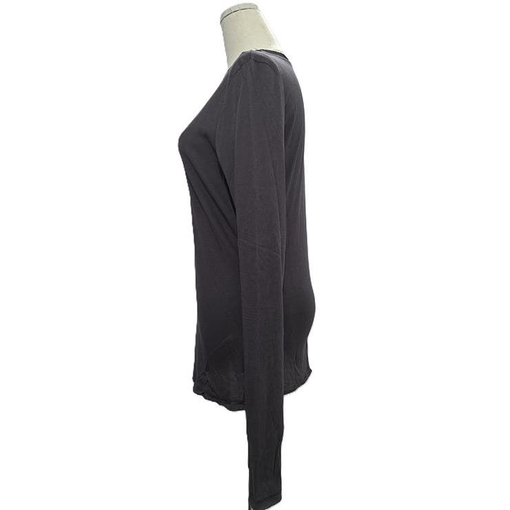 ナチュラルフィット長袖カットソー 体型カバー 無地 | Dewlily | 詳細画像31 