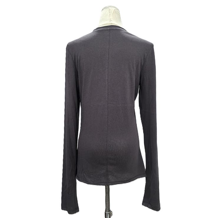 ナチュラルフィット長袖カットソー 体型カバー 無地 | Dewlily | 詳細画像32 