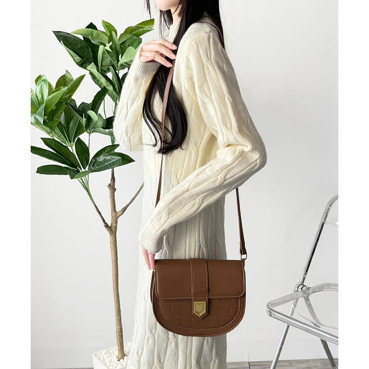 レースドッキングニットワンピース ワンピース ロング丈 | Dewlily | 詳細画像20 