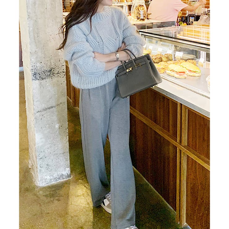 ざっくり編みケーブル風ニット レディース 秋冬 | Dewlily | 詳細画像22 