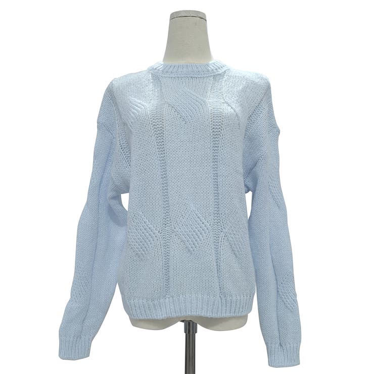 ざっくり編みケーブル風ニット レディース 秋冬 | Dewlily | 詳細画像31 