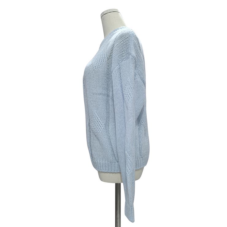 ざっくり編みケーブル風ニット レディース 秋冬 | Dewlily | 詳細画像32 