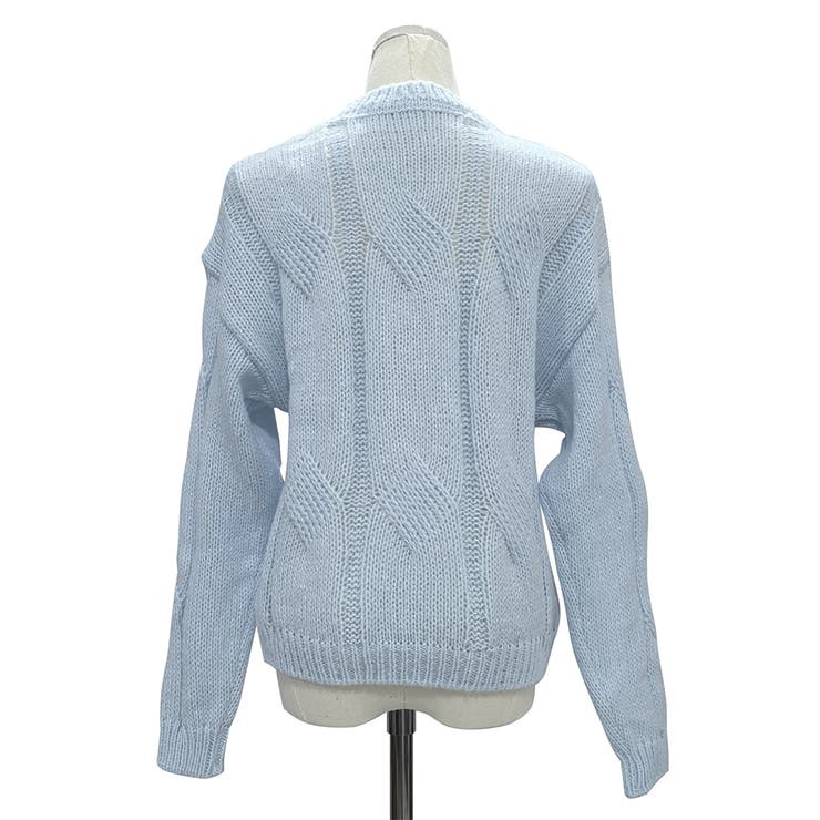 ざっくり編みケーブル風ニット レディース 秋冬 | Dewlily | 詳細画像33 