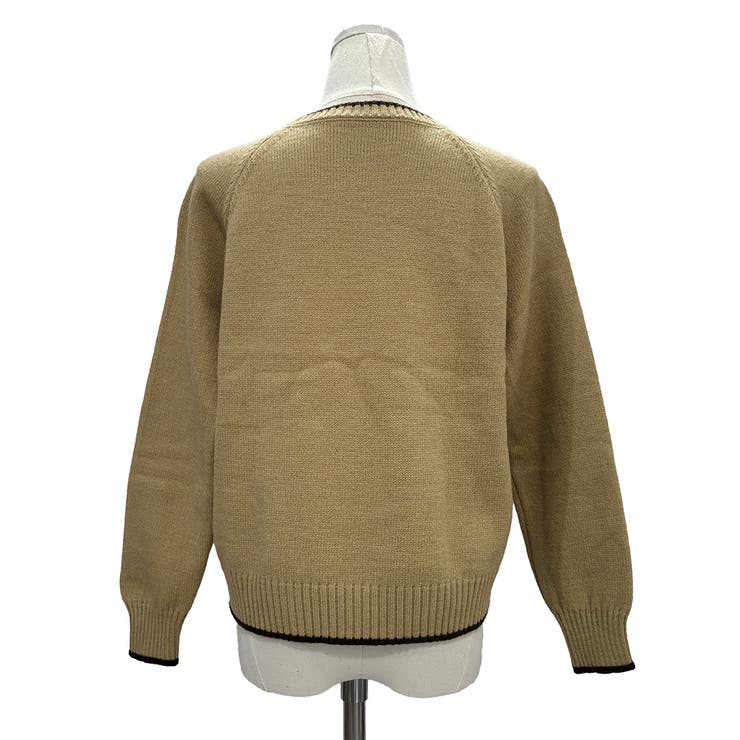 ラインカラーニットトップス レディース 春秋冬 | Dewlily | 詳細画像23 