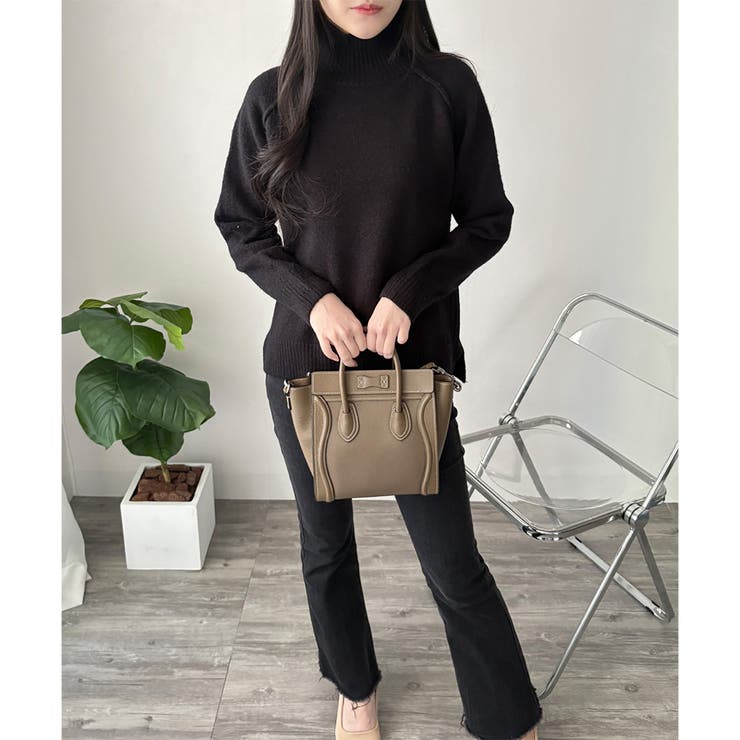 ソフトタッチハイネックニット レディース 長袖 | Dewlily | 詳細画像22 