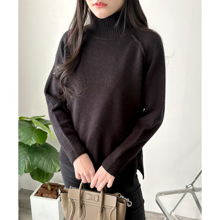 ソフトタッチハイネックニット レディース 長袖 | Dewlily | 詳細画像26 