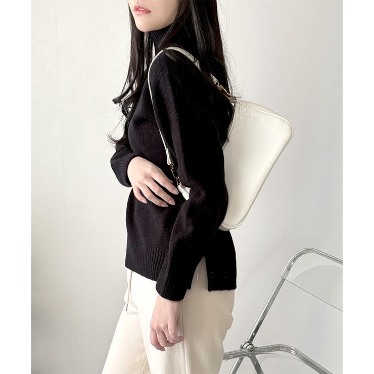 ソフトタッチハイネックニット レディース 長袖 | Dewlily | 詳細画像27 