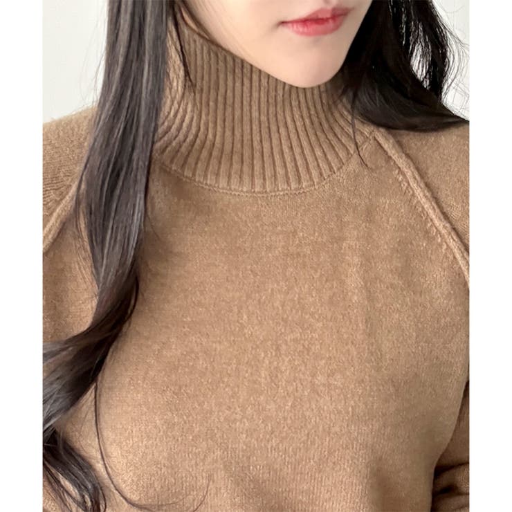 ソフトタッチハイネックニット レディース 長袖 | Dewlily | 詳細画像32 