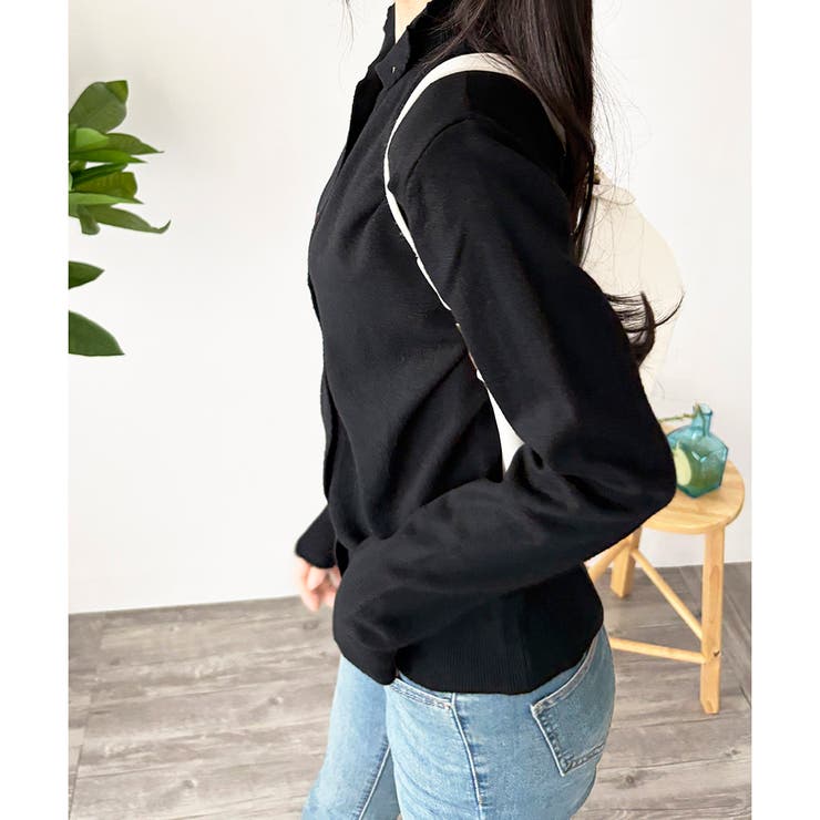 ソフトニットカーディガン レディース 羽織 | Dewlily | 詳細画像27 