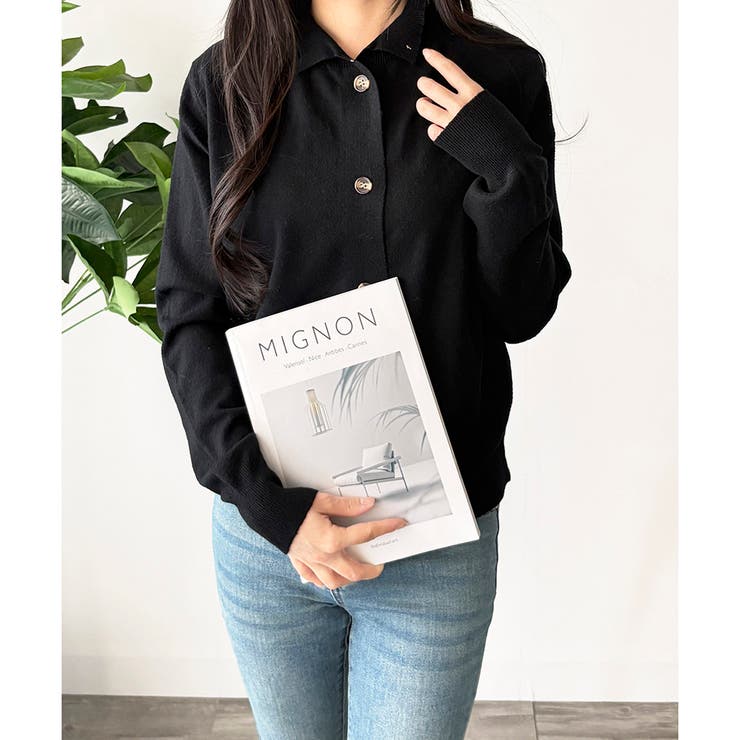 ソフトニットカーディガン レディース 羽織 | Dewlily | 詳細画像28 