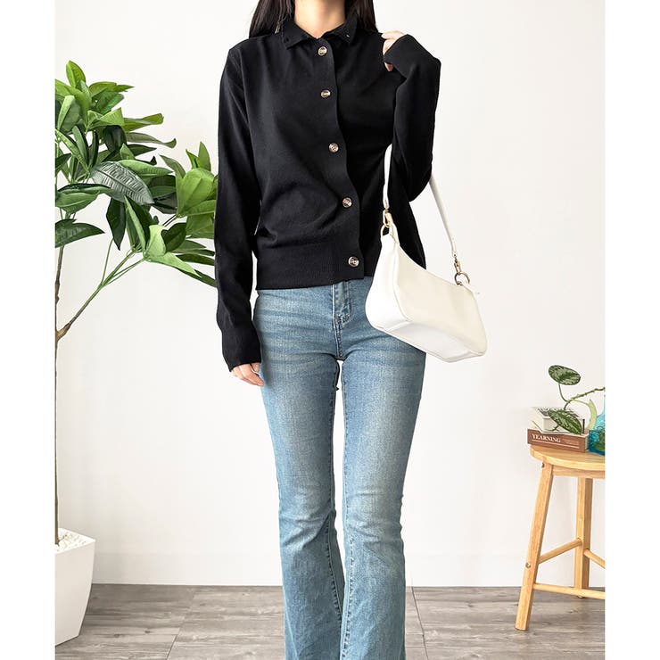 ソフトニットカーディガン レディース 羽織 | Dewlily | 詳細画像29 