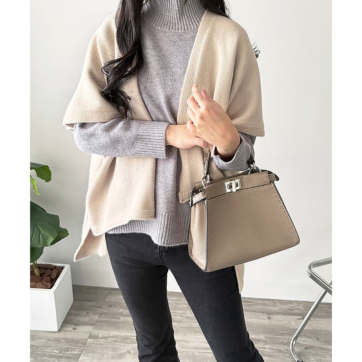 ポンチョ風ニットカーディガン レディース 羽織 | Dewlily | 詳細画像11 