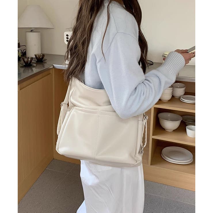 ソフトタッチ2WAYリュックショルダーバッグ レディース 大容量 | Dewlily | 詳細画像12 