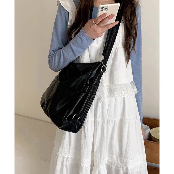 ソフトタッチ2WAYリュックショルダーバッグ レディース 大容量 | Dewlily | 詳細画像15 