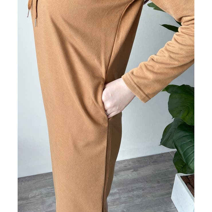 フード付きIラインロングワンピース レディース カジュアル | Dewlily | 詳細画像17 