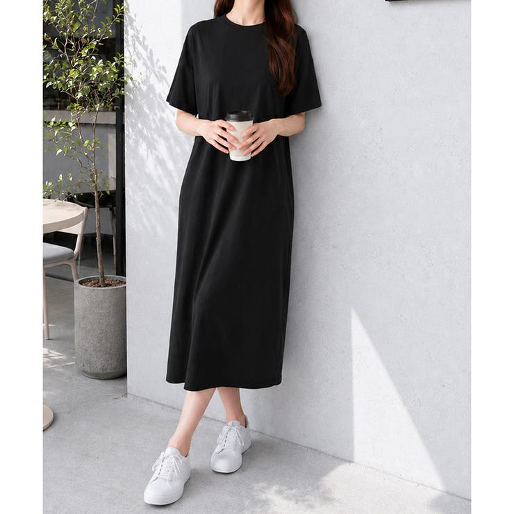ゆるTシャツロングワンピース レディース カジュアル | Dewlily | 詳細画像17 