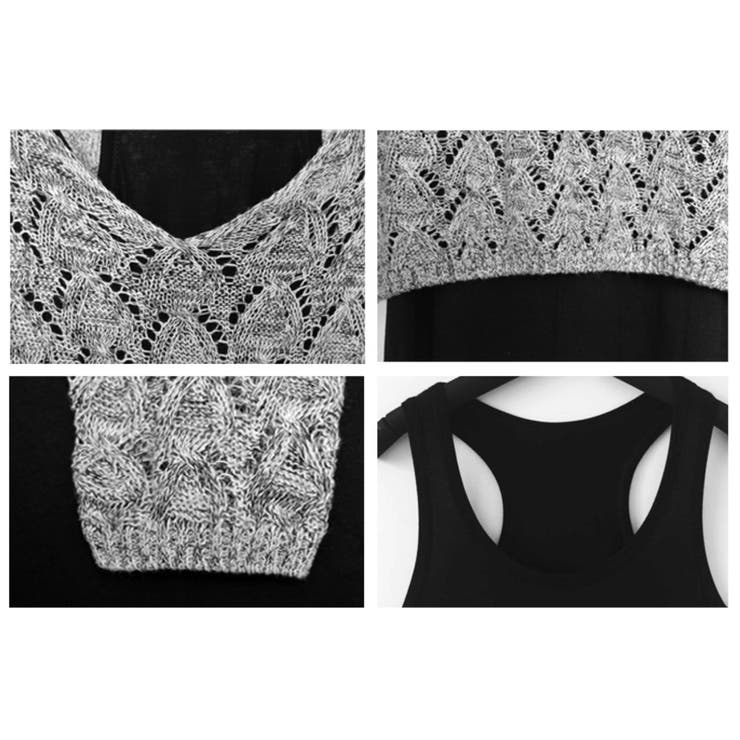 シンプルニット＆ロングワンピース2点セット | Amulet | 詳細画像6 