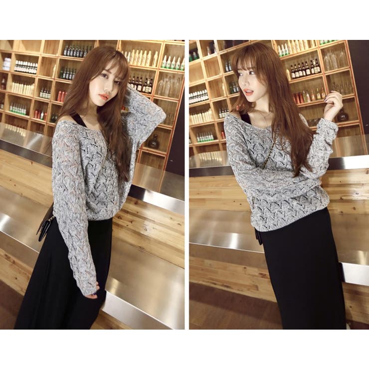 シンプルニット＆ロングワンピース2点セット | Amulet | 詳細画像7 