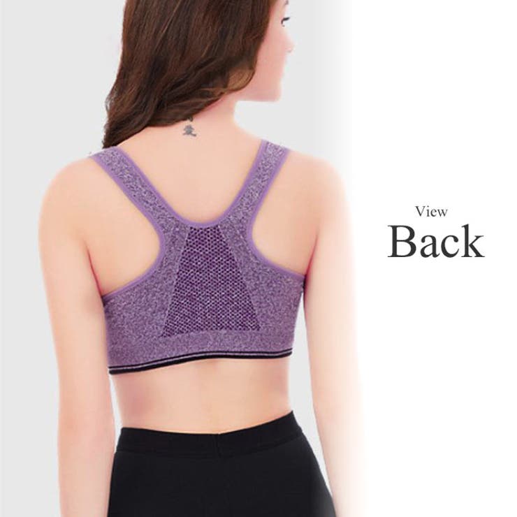 フロントファスナーナイト＆スポーツブラジャー 韓国 ファッション | Amulet | 詳細画像15 