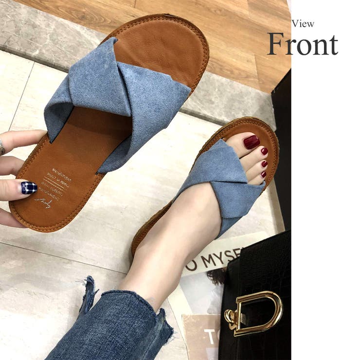 フラットサンダル レディース ぺたんこ | Amulet | 詳細画像10 