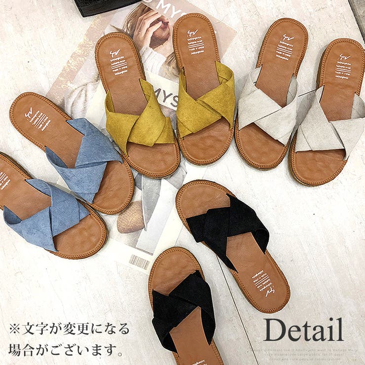 フラットサンダル レディース ぺたんこ | Amulet | 詳細画像15 