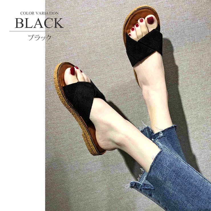 フラットサンダル レディース ぺたんこ | Amulet | 詳細画像9 