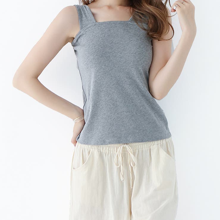 ブラ紐隠しインナータンクトップ レディース 重ね着 | Amulet | 詳細画像10 