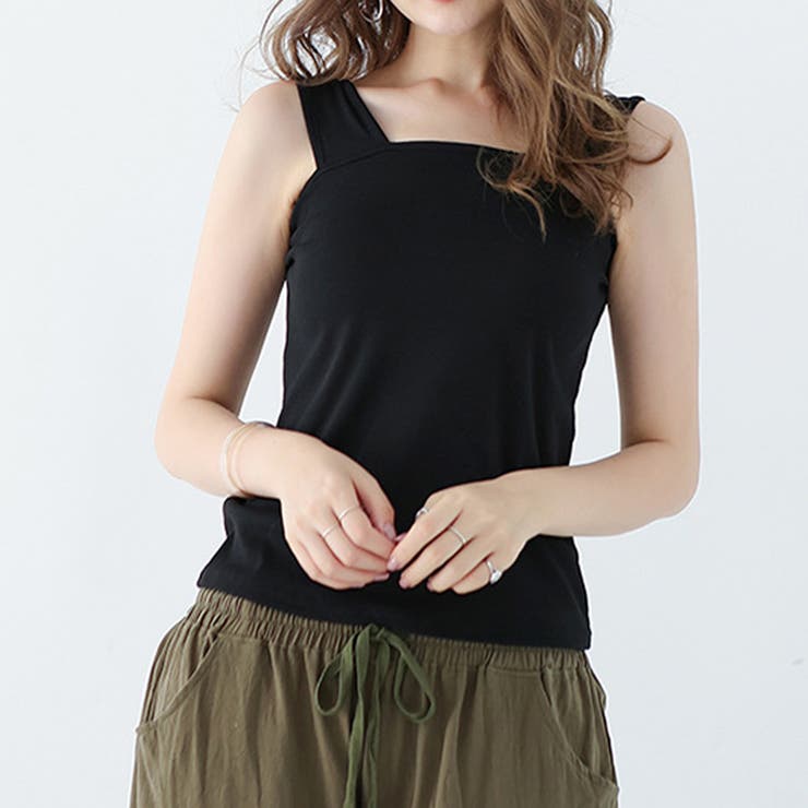 ブラ紐隠しインナータンクトップ レディース 重ね着 | Amulet | 詳細画像3 