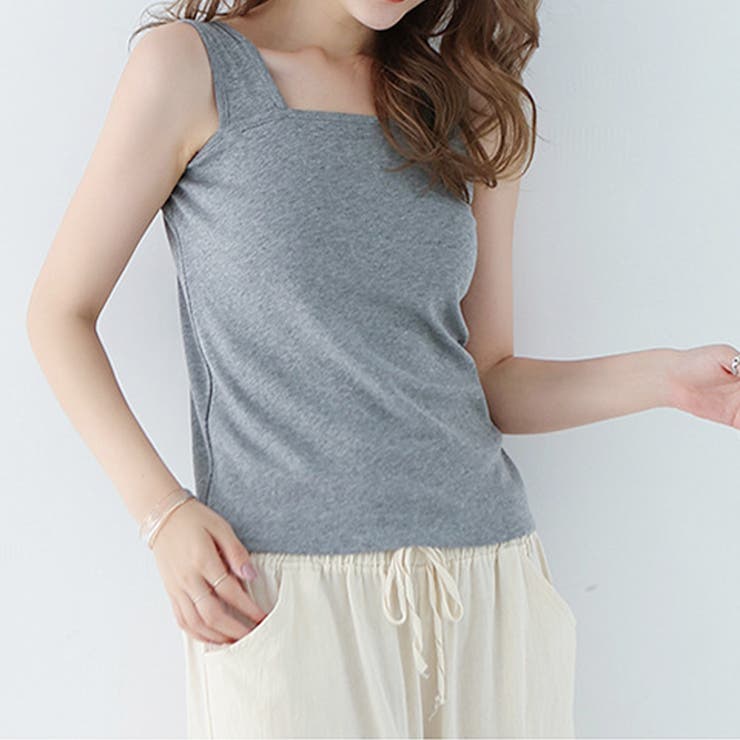 ブラ紐隠しインナータンクトップ レディース 重ね着 | Amulet | 詳細画像4 