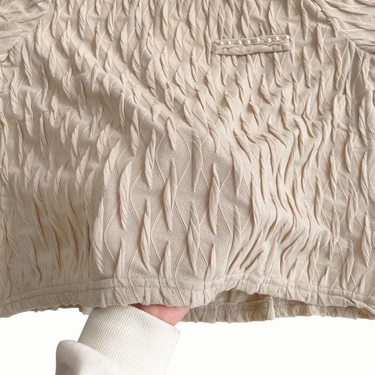 フェイクパールブラウス カジュアル 着やすい | Amulet | 詳細画像16 