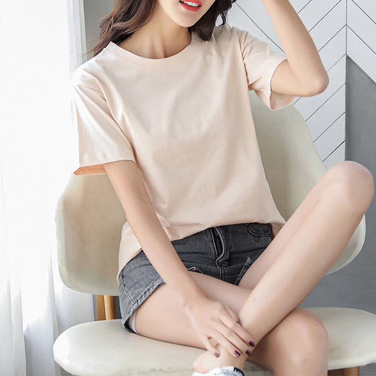 シンプル半袖Tシャツ おしゃれ 可愛い | Amulet | 詳細画像3 