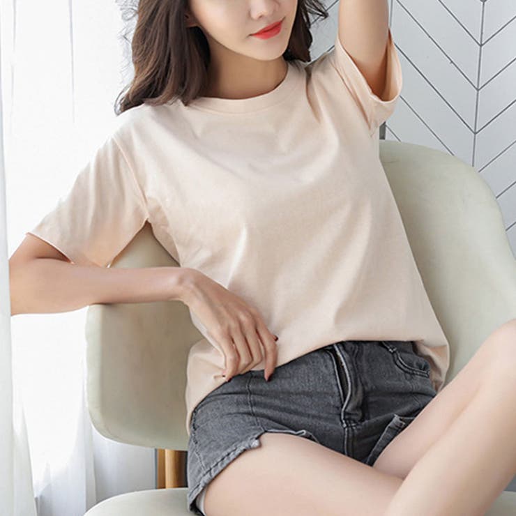 シンプル半袖Tシャツ おしゃれ 可愛い | Amulet | 詳細画像9 