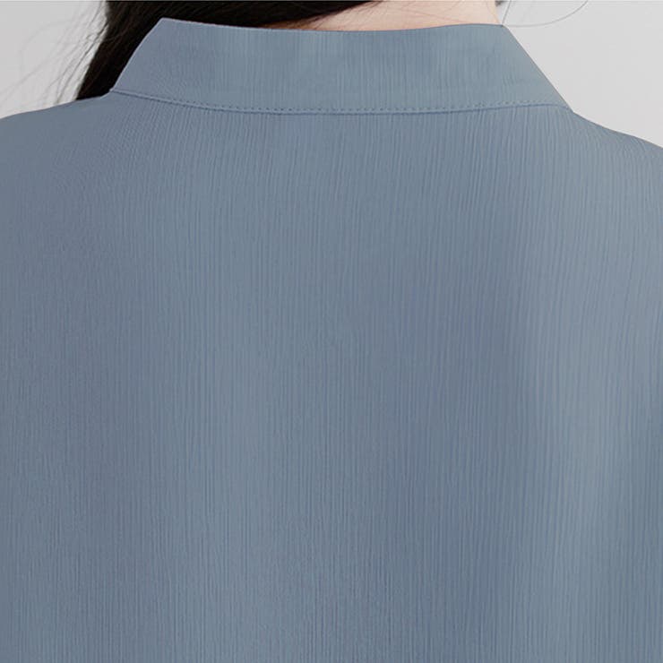 ラッフルスリーブブラウス フリル袖 シフォンブラウス | Amulet | 詳細画像17 