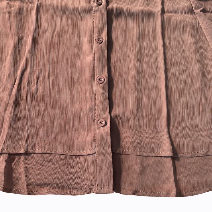 ラッフルスリーブブラウス フリル袖 シフォンブラウス | Amulet | 詳細画像24 