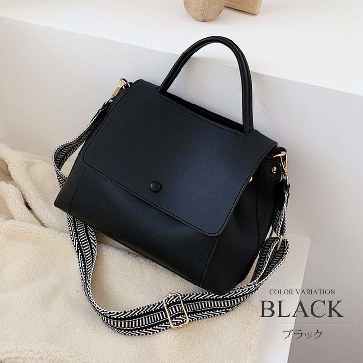 ブラック | 2wayショルダーハンドバッグ 収納 きれいめ カジュアル 通勤 | Amulet