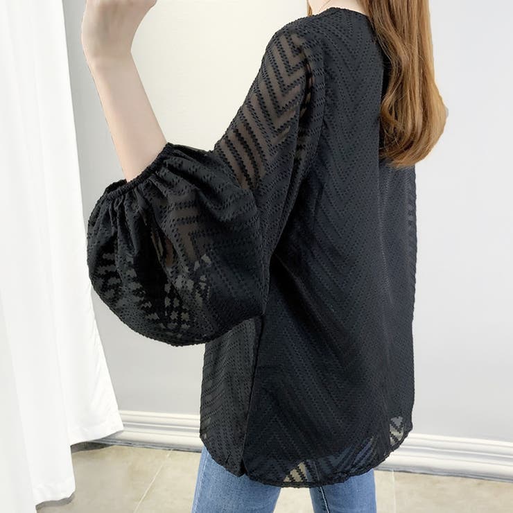 袖ふわっとトップス ブラウス 長袖 | Amulet | 詳細画像10 