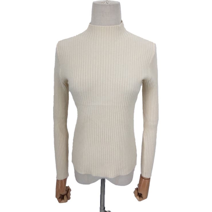 ハイネックリブニット 長袖 レディース | Amulet | 詳細画像16 