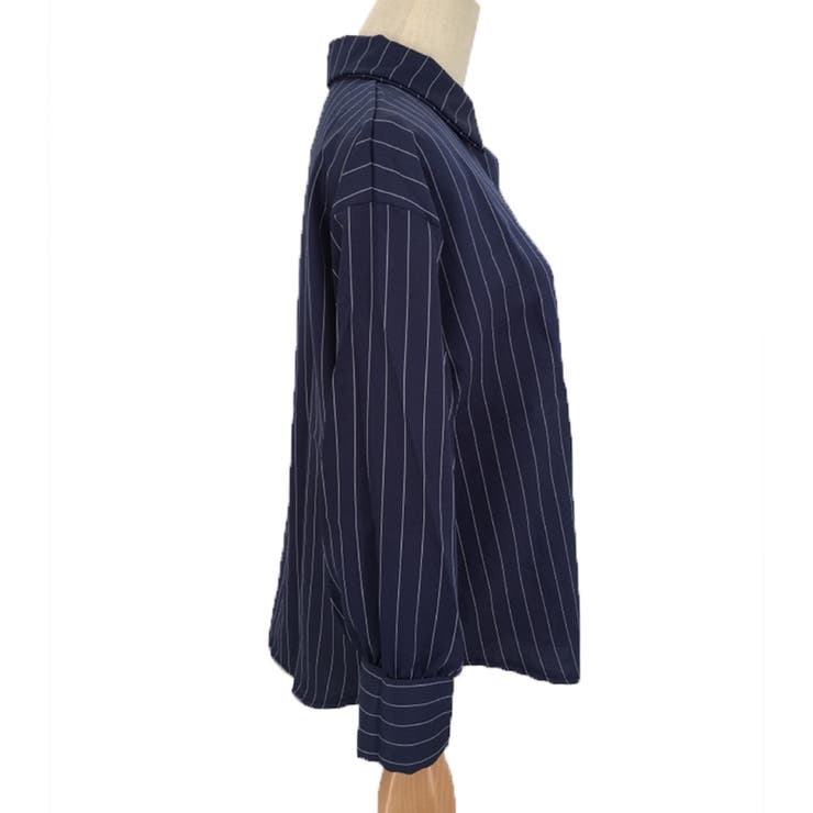 ストライプシンプルブラウス シャツ ブラウス | Amulet | 詳細画像11 