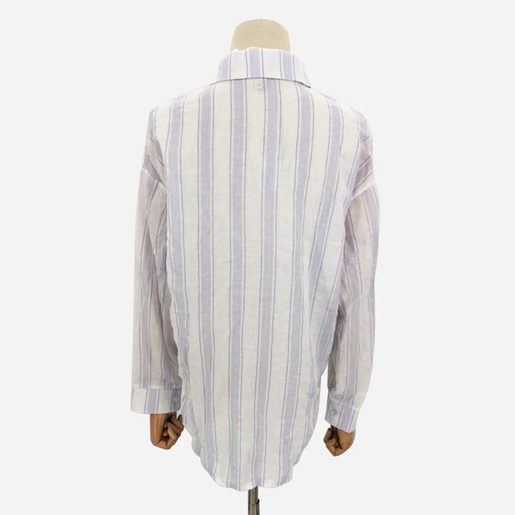 ストライプシャツ ブラウス ストライプ柄 | Amulet | 詳細画像14 