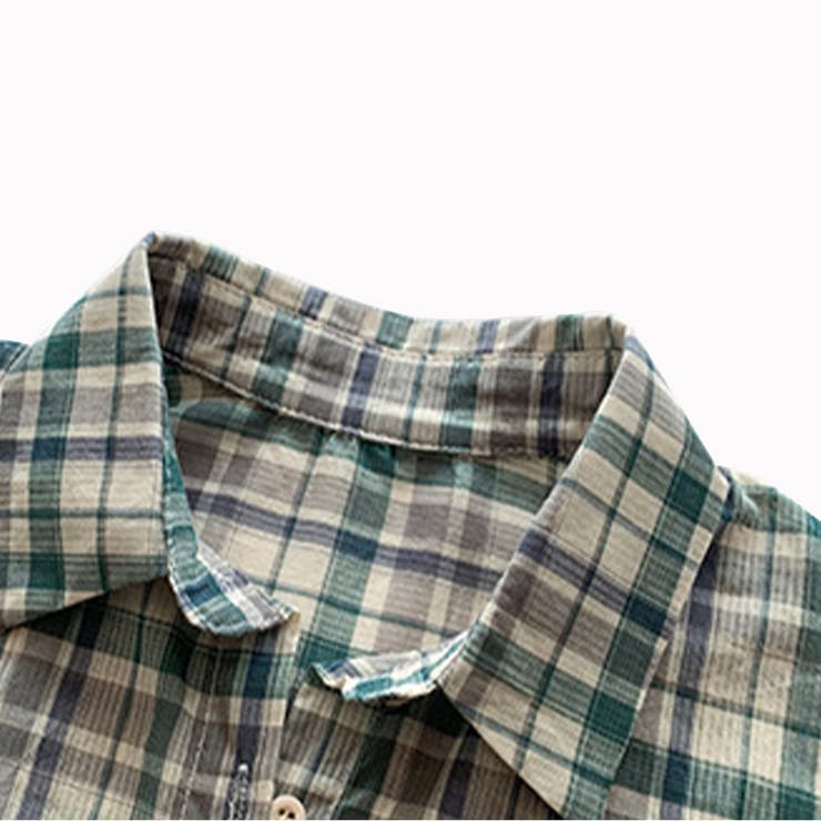 長袖チェックシャツ トップス 長袖 | Amulet | 詳細画像13 